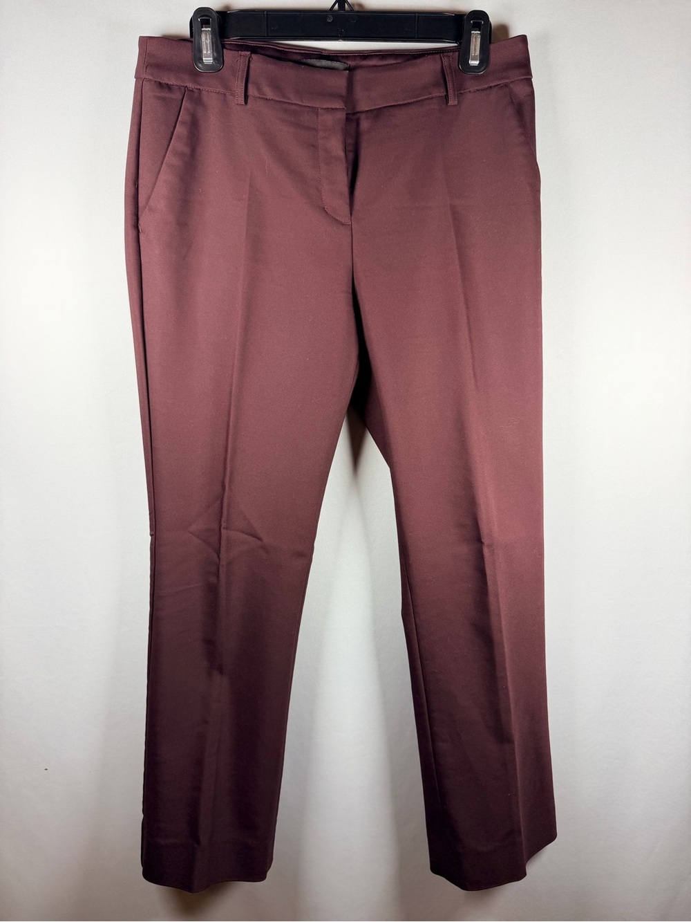 Express Women's Burgundy Boot Cut Dress Pants